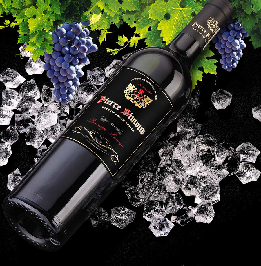 黑眼睛廣告為中非集團代理的南非著名紅酒——皮埃爾?西蒙品樂塔吉設(shè)計的詳情頁